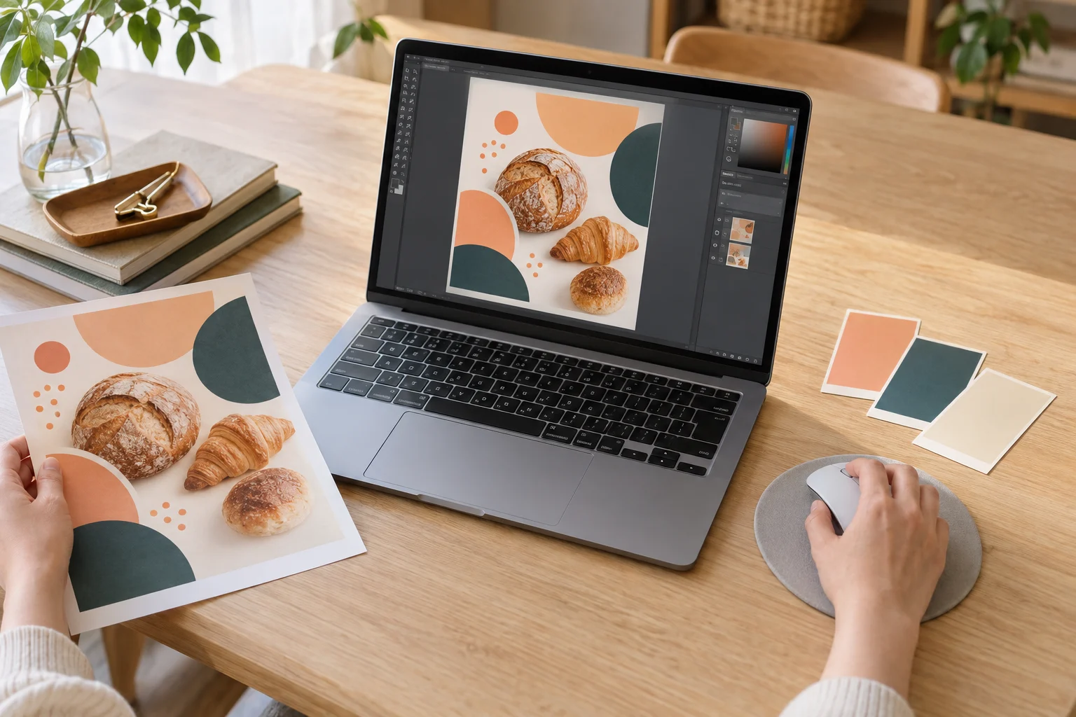 Canva・デザインを学ぶ様子のイメージ